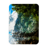 Magnet Flexible Wyoming Grand Teton Mountains Abstrait (Vertical)