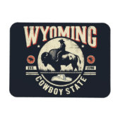 Magnet Flexible Wyoming rétro (Horizontal)