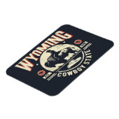 Magnet Flexible Wyoming rétro (Côté Gauche)