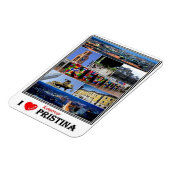 Magnet Flexible XK Kosovo - Pristina - (Côté Gauche)