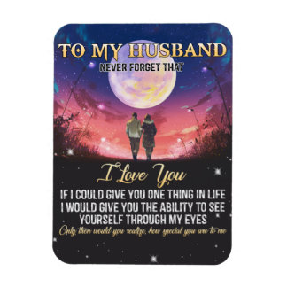 Magnet Flexible Xmas Gift | To My Husband I Love You