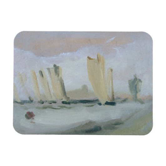 Magnet Flexible Yacht Racing sur le Solent, précédemment attribué (Horizontal)