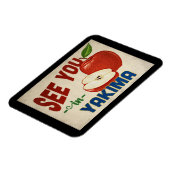 Magnet Flexible Yakima Washington Apple - Vintage voyage (Côté Gauche)