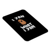 Magnet Flexible Yam What I Yam Funny Potato Pun Thanksgiving (Côté Droit)