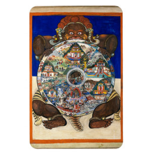 Magnet Flexible Yama The Lord Of Death Holding