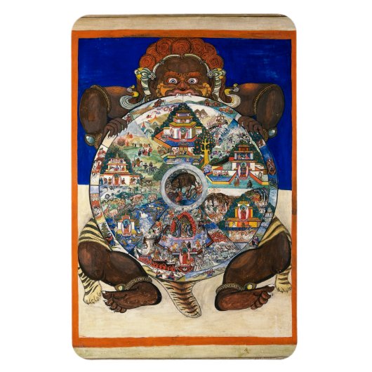 Magnet Flexible Yama The Lord Of Death Holding (Vertical)