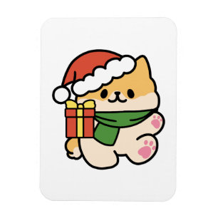 Magnet Flexible Yappy Howlidays - Jote Christmas Dog Cartoon