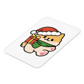 Magnet Flexible Yappy Howlidays - Jote Christmas Dog Cartoon (Côté Gauche)