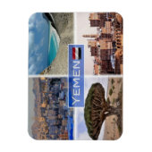 Magnet Flexible YE Yemen - Sana'a - (Vertical)