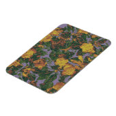 Magnet Flexible Yellow flower camouflage (Côté Gauche)