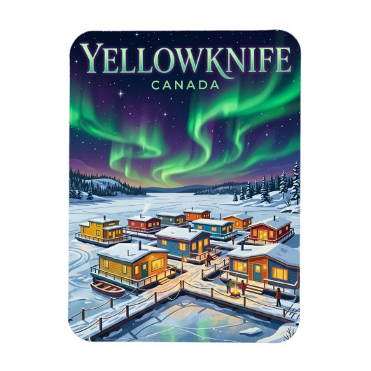Magnet Flexible Yellowknife Canada (Vertical)