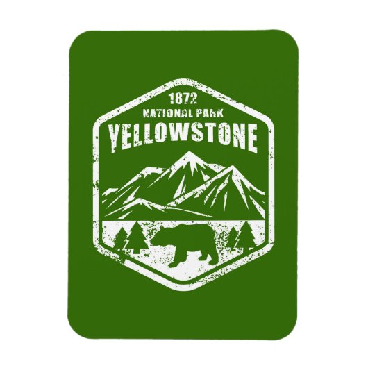 Magnet Flexible Yellowstone (Vertical)