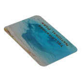 Magnet Flexible Yellowstone Keepsaké Blue Pool Photo Parc national (Côté Droit)