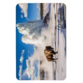 Magnet Flexible Yellowstone Magnet-Buffalo Geyser (Vertical)