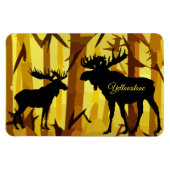 Magnet Flexible Yellowstone Magnet-Moose (Horizontal)
