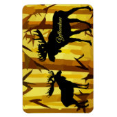 Magnet Flexible Yellowstone Magnet-Moose (Vertical)