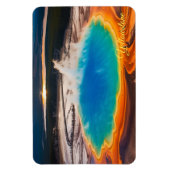 Magnet Flexible Yellowstone Magnet-Prismatic Hot Spring (Vertical)
