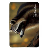 Magnet Flexible Yellowstone Magnet-Raccoon (Vertical)