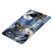 Magnet Flexible Yellowstone Magnet-Wolf (Côté Gauche)