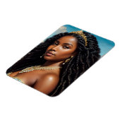 Magnet Flexible Yemaya Orisha Water Goddha Art (Côté Gauche)