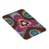 Magnet Flexible Yeux psychédéliques (Côté Droit)