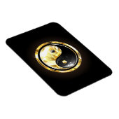 Magnet Flexible Yin Yang or sur noir (Côté Droit)