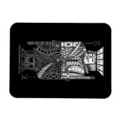 Magnet Flexible Ying Yang King (Horizontal)