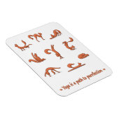 Magnet Flexible Yoga de chat (Côté Droit)