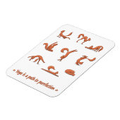 Magnet Flexible Yoga de chat (Côté Gauche)