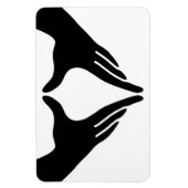 Magnet Flexible Yoga Yoni Mudra (Vertical)