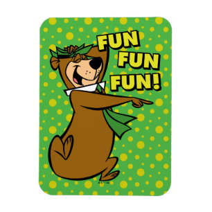 Magnet Flexible Yogi Bear Fun Amusant