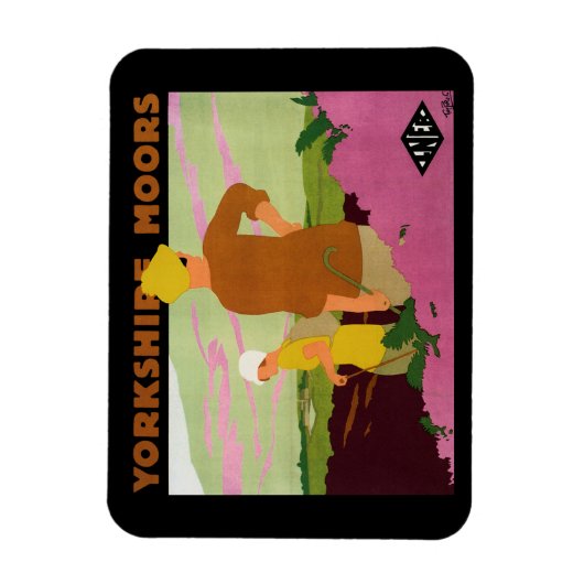 Magnet Flexible Yorkshire Moors (Vertical)