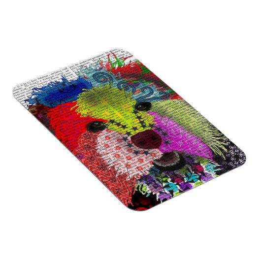 Magnet Flexible Yorkshire Terrier - Patchwork (Côté Droit)