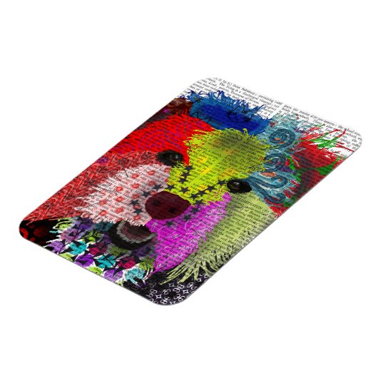 Magnet Flexible Yorkshire Terrier - Patchwork (Côté Gauche)