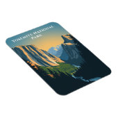 Magnet Flexible Yosemite National Park California Travel Paysage (Côté Droit)