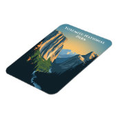 Magnet Flexible Yosemite National Park California Travel Paysage (Côté Gauche)