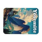 Magnet Flexible Yosemite National Park Vintage (Horizontal)