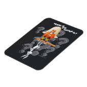 Magnet Flexible Yosemite Sam À La Recherche De "Critère" BUGS BUNN (Côté Gauche)