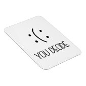 Magnet Flexible You Decide smile/frown aimant (Côté Droit)