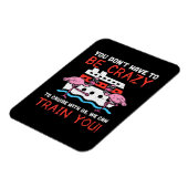 Magnet Flexible You dont Have To Be Crazy Cruise Flamingo (Côté Gauche)