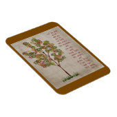 Magnet Flexible You will go out with Joy  Isaiah 55 verse  (Côté Droit)