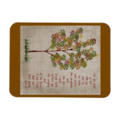 Magnet Flexible You will go out with Joy  Isaiah 55 verse  (Horizontal)