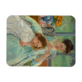 Magnet Flexible Young Mother Sewing (Horizontal)