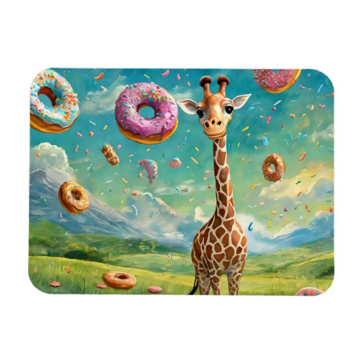 Magnet Flexible Yummy - J'aime les beignets (Horizontal)