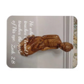 Magnet Flexible Zacharie 2:8 Celui qui touche Israël, touche (Horizontal)