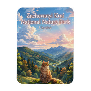 Magnet Flexible Zachovanyi Krai Parc National Naturel Ukraine