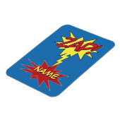 Magnet Flexible ZAP ! aimant personnalisé (Côté Gauche)