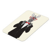 Magnet Flexible Zebra Gentleman (Côté Gauche)