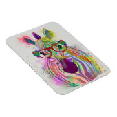 Magnet Flexible Zebra Rainbow Splash (Côté Droit)