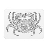 Magnet Flexible Zendoodle Crabe (Horizontal)